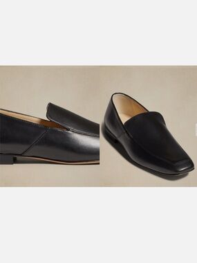 Banana Republic Black Slip on Loafer Size 8.5